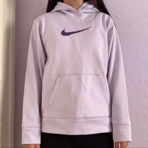 Nike Lavender Hoodie Girls Size Large